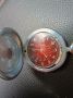 Перфектен Джобен Часовник Молния с капак Сделано в СССР Работещ , снимка 3