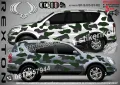 SsanYong Rexton SK-SJV3-SY-RE Кaмуфлаж Офроуд Джип Пикап Лодка Camouflage Off-Road стикери, снимка 1