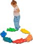 MagicMeadow Крокодилски стъпала 6 броя, игра за деца с аутизъм за баланс и координация, снимка 1 - Образователни игри - 45497033