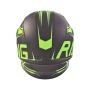 Детска Каска със слюда Racing, Черен/неон- Мат, снимка 2
