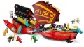 Употребявано LEGO Ninjago 71797 - Destiny's Bounty - race against time, снимка 3