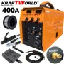 Професионален Инверторен Електрожен KraftWorld 400А с Телоподаващо 2в1 – Компактен и Мощен, снимка 1