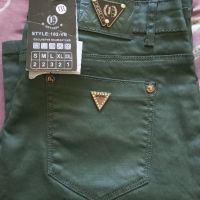 Тъмно зелен панталон , снимка 1 - Панталони - 45397100