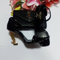 Дамски обувки с ток YSL, снимка 5 - Дамски обувки на ток - 46055602