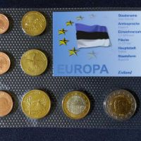 Пробен Евро Сет - Естония 2010 , 8 монети, снимка 1 - Нумизматика и бонистика - 45203531