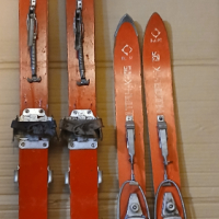 Стари дървени ски, снимка 3 - Други стоки за дома - 44665885
