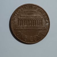 1 цент САЩ 1966 1 цент 1966 Американска монета Линкълн , снимка 4 - Нумизматика и бонистика - 45168323