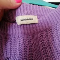 Modstrom лилав пуловер , снимка 5 - Блузи с дълъг ръкав и пуловери - 45221965