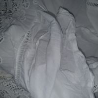 Twin set бяла дълга рокля памук, снимка 4 - Рокли - 45268533