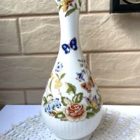 Красива ваза от фин костен порцелан от Англия 3, снимка 1 - Антикварни и старинни предмети - 45674493