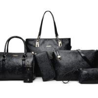 Комплект от 6 броя луксозни дамски чанти, снимка 1 - Чанти - 45919848