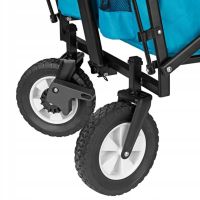 Сгъваемата ръчна количка за плаж къмпинг транспортна количка, снимка 6 - Къмпинг мебели - 45319660