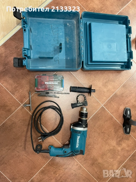 Makita HP1630 - Ударна бормашина 710W като нова!, снимка 1