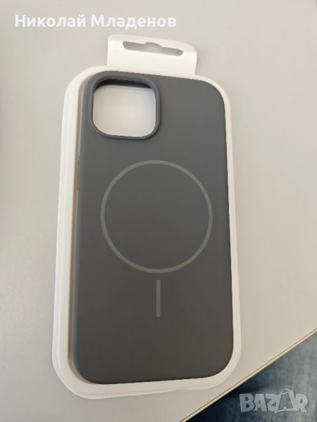 Силиконов кейс за Iphone 15 - черен, снимка 1