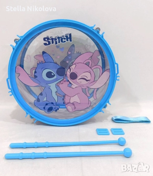 Детски барабан Стич, снимка 1