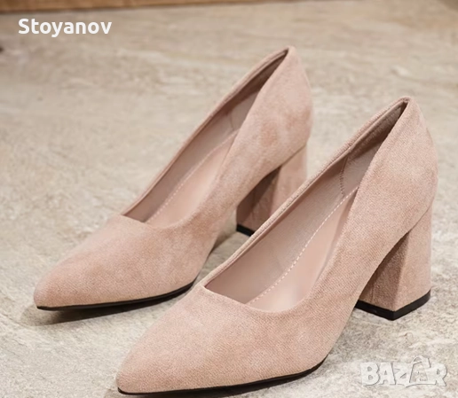 Продавам дамски обувки на ток, снимка 1