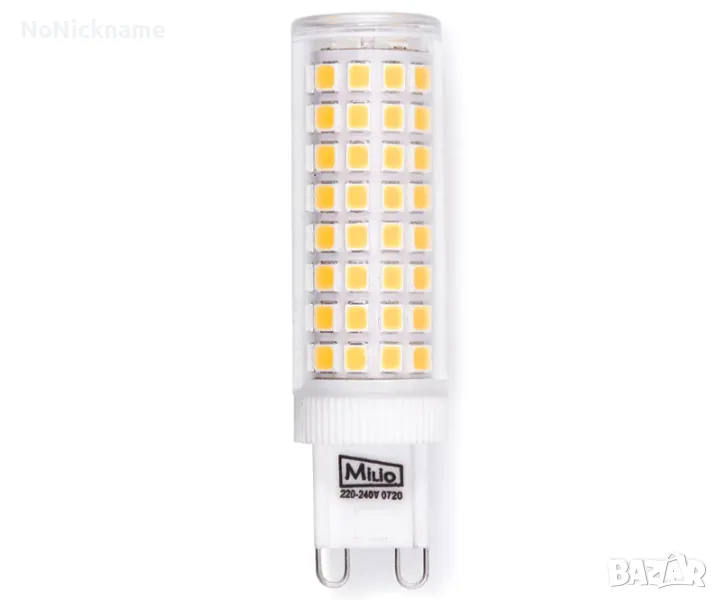 LED крушка MILIO G9 12W 1020 lm Топло бяло 3000К, снимка 1