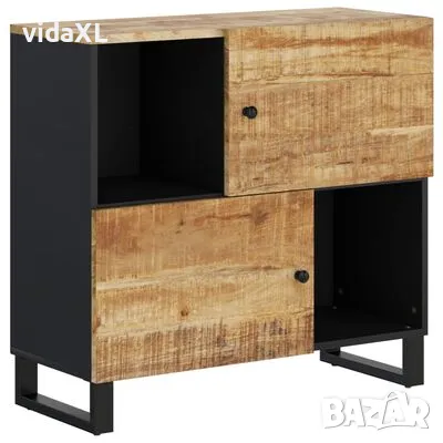 vidaXL Сайдборд с 2 врати, 80x33x75 см, мангово дърво масив(SKU:352921), снимка 1