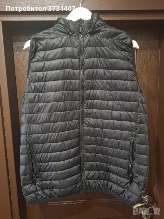 Мъжко елече с качулка 2XL, снимка 1