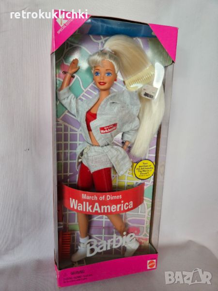 Ретро кукла Барби в кутия , снимка 1