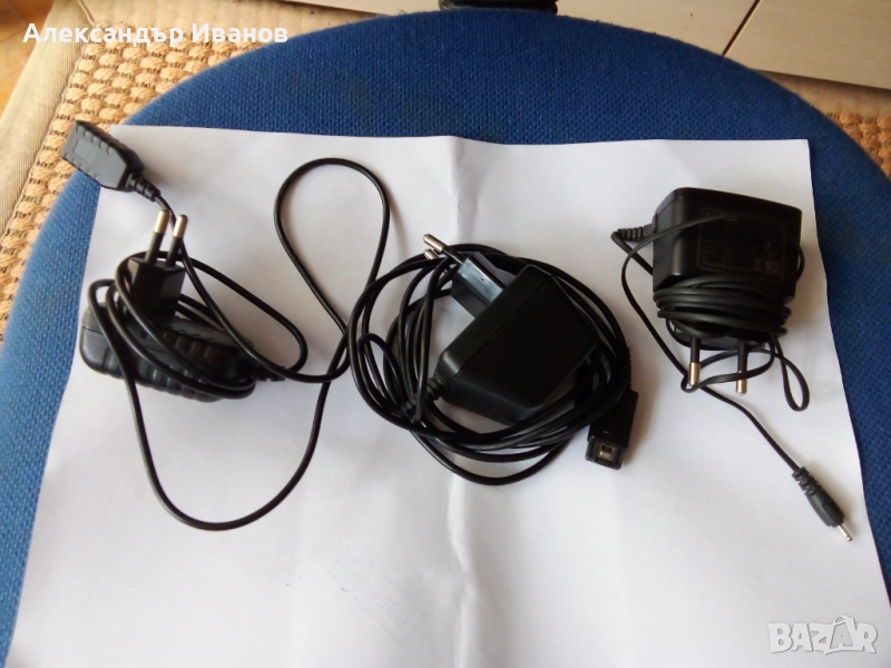 Зарядни за стари телефони,преходни кабели,слушалки., снимка 1