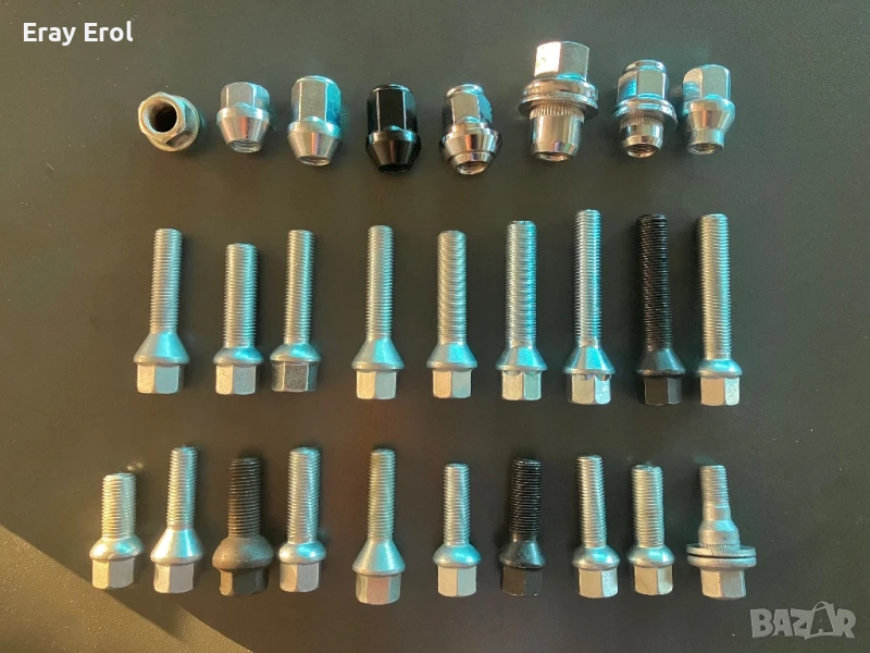🔩 Нови Болтове и Гайки за ДЖАНТИ 🚗💨, снимка 1