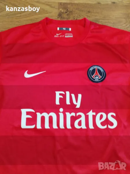 Nike Paris Saint Germain Fly Emirates - страхотна футболна тениска КАТО НОВА L, снимка 1