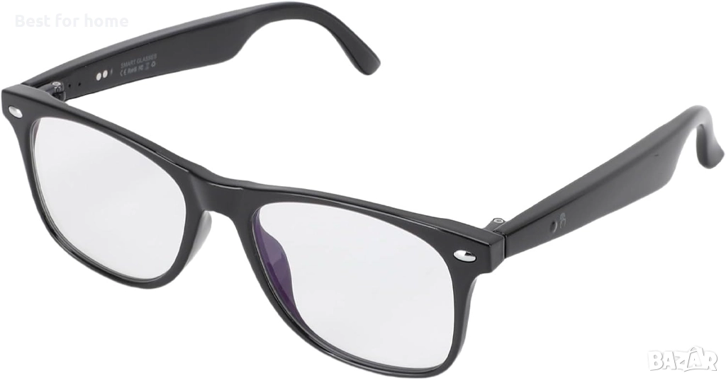  Умни очила W100 с блокиране на синята светлина, аудио разговори, превод в реално време., снимка 1