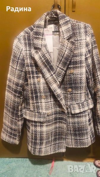 Нов с етикет, м размер плътен блейзър от sinsay, снимка 1