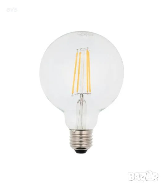 LED крушка 8W G95 2700K филамент VITO E27, снимка 1