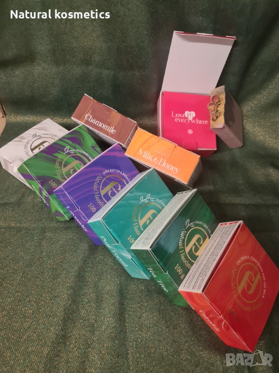 ръчно направен сапун натурални 2+1, снимка 1