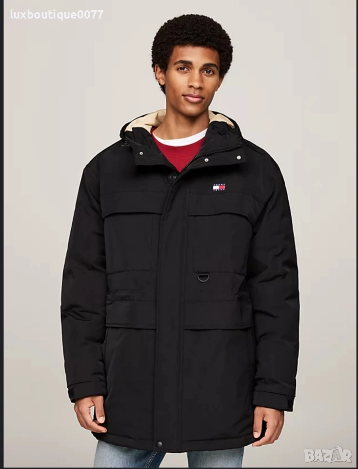 Зимно пухено непромокаемо яке Tommy Jeans XL , снимка 1