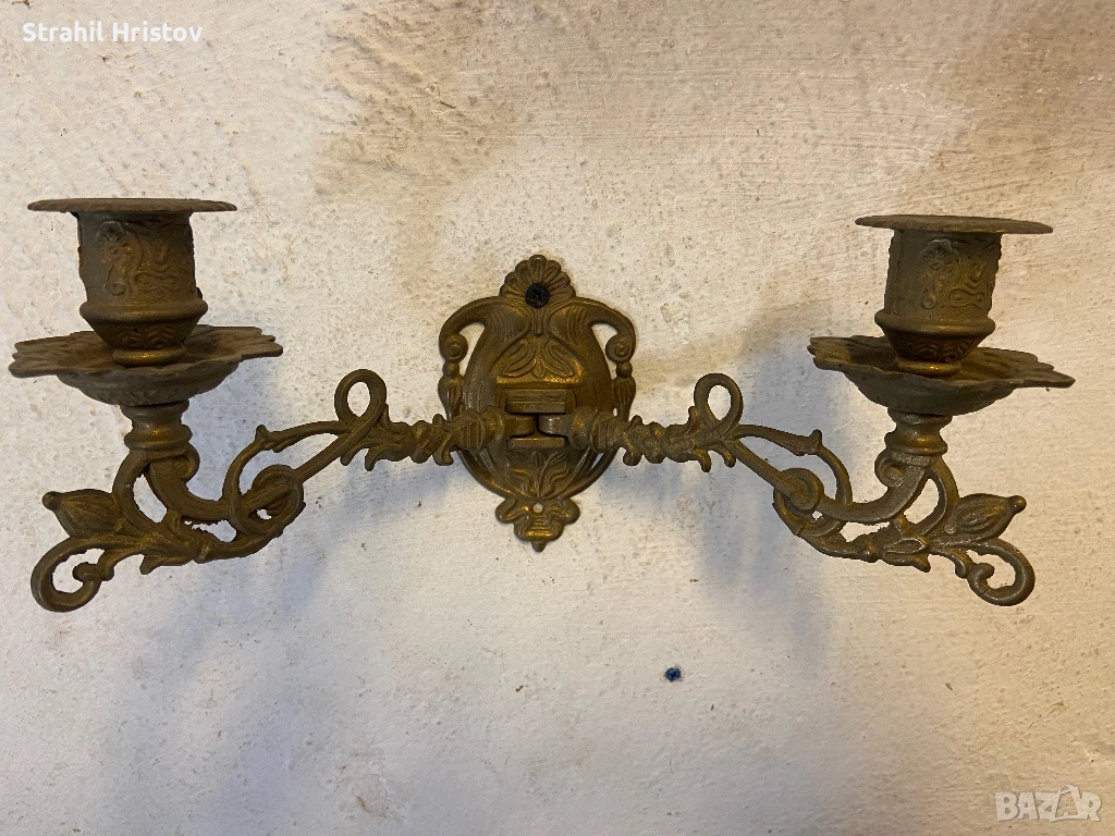 Свещници от месинг 4 бр, снимка 1