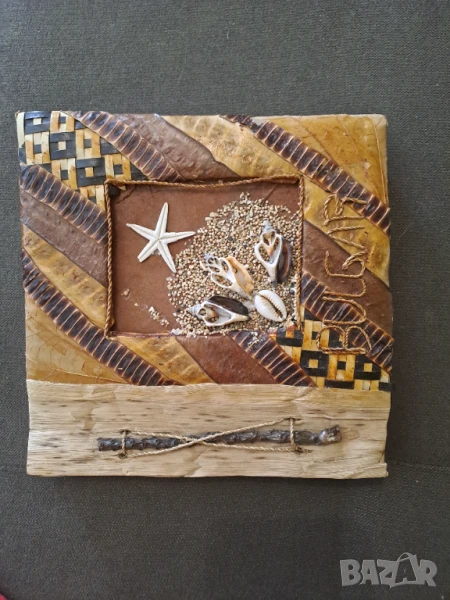 Албум за снимки ръчна изработка от естествени материали, снимка 1