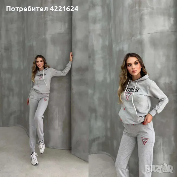 Дамски екипи Guess - Размери S, M, L, XL 100% Памук, снимка 1