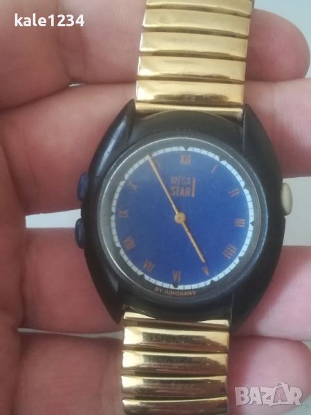 Часовник JUNHANS Mega Star. Radio controlled. Vintage watch. 1995г. Ретро модел, снимка 1