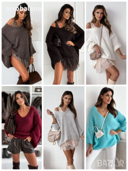 Дамски пуловер RALPHY, 6цвята , снимка 1