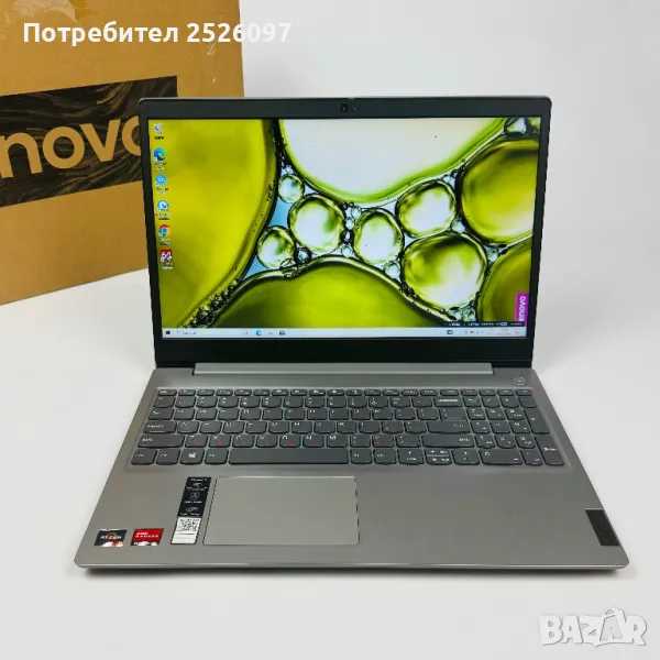 Lenovo IdeaPad 3 UltraSlim/15,6” FHD/Ryzen 3/8GB DDR4/256GB NVMe, снимка 1