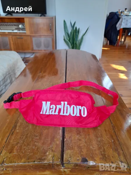 Стара чантичка за кръста Marlboro, снимка 1