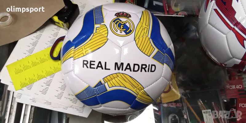 футболна топка Реал Мадрид нова размер 5 напомпена, снимка 1