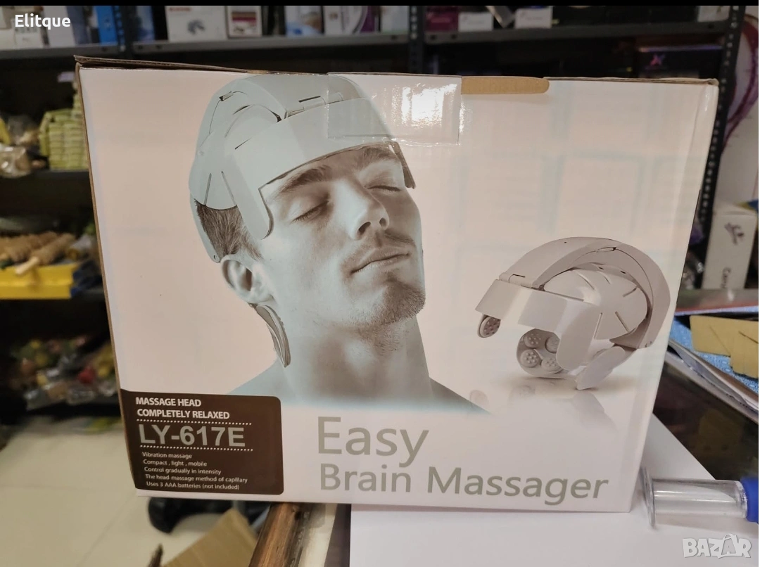 💆‍♂️ Вибриращ масажор за глава и скалп 💆‍♀️, снимка 1