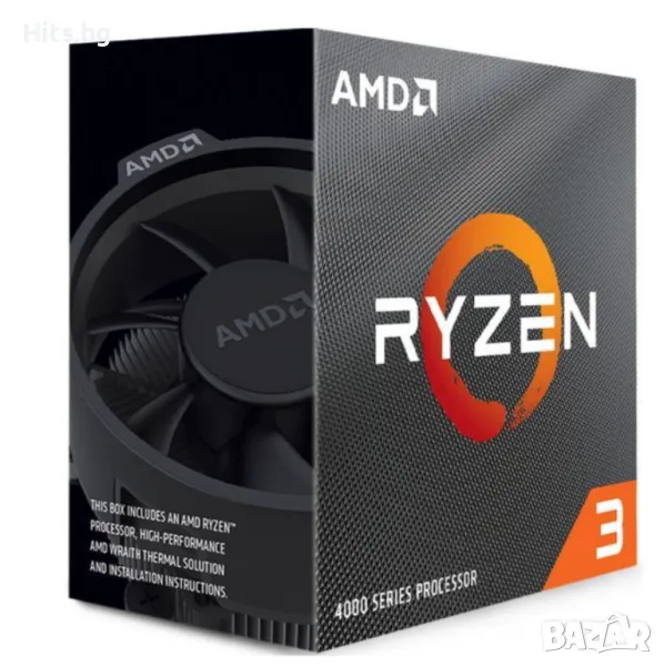  Компютърни компоненти Процесори AMD ПРОЦЕСОР AMD RYZEN 5 4600G, AM4 SOCKET, 6 CORES, снимка 1