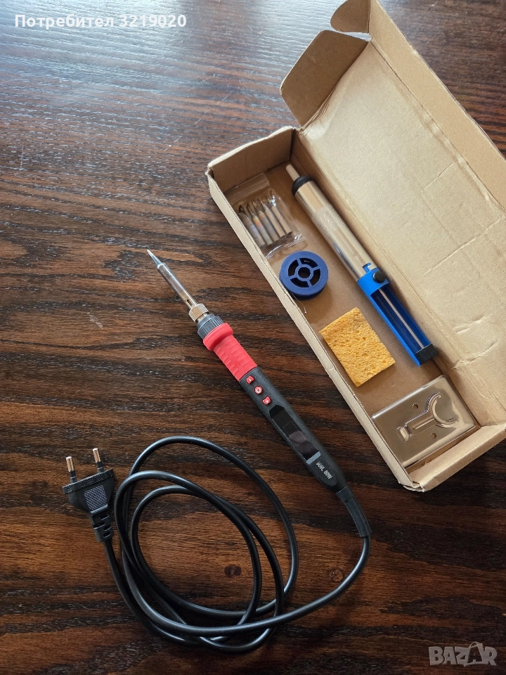 Поялник с аксесоари, снимка 1