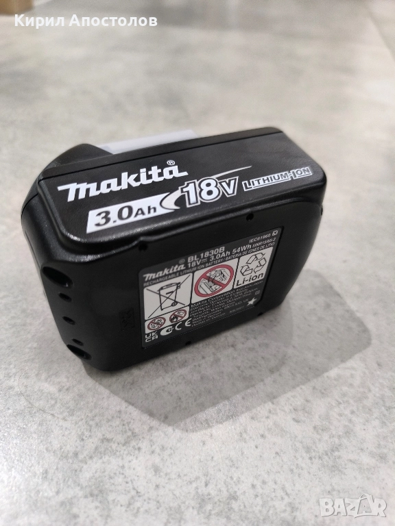 Makita 3ah 18v батерия, снимка 1