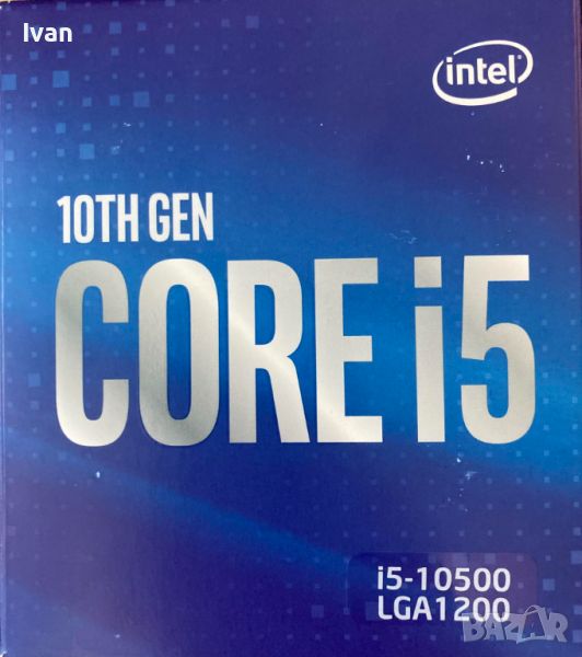 Intel core i5-10500 6/12 ядра Интел Процесор, снимка 1