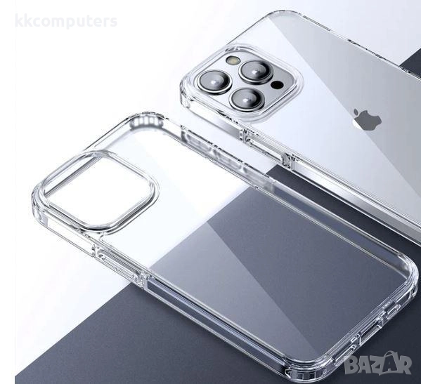 Калъф Wlons Акрилен Силикон / Прозрачен / за iPhone 17 Pro Max 6.9, снимка 1