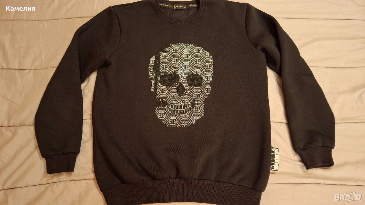 Philipp plein мъжки пуловер Xl размер , снимка 1