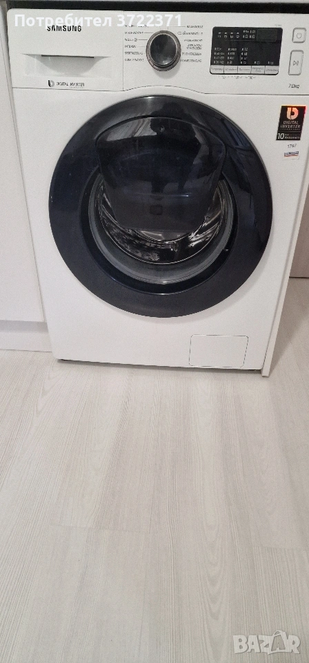 пералня Samsung Продавам пералня Пералня Samsung АddWash™, 7 kg WW70K44305W/LE ., снимка 1