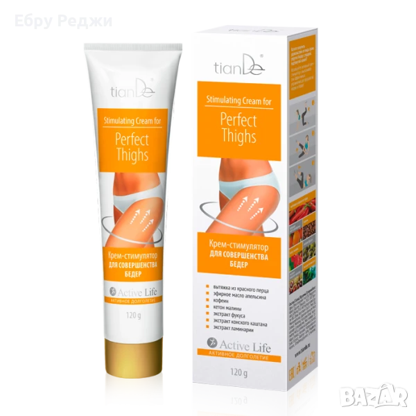 Крем-стимулатор за идеални бедра, снимка 1