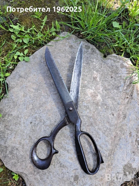 Стара ножица Mann & federlein Solingen, снимка 1